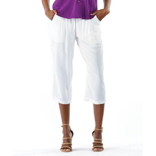 Solid Beach Pant - White - JamsWorld.co