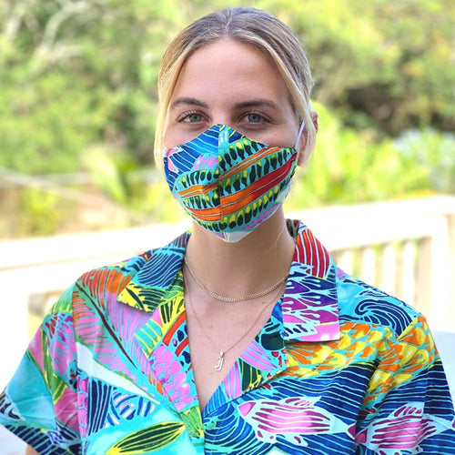 Jams World Face Mask - Rainbow Bay - JamsWorld.co